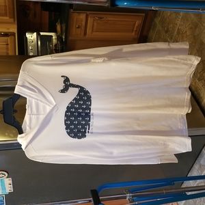 Long sleeve, hooded tee